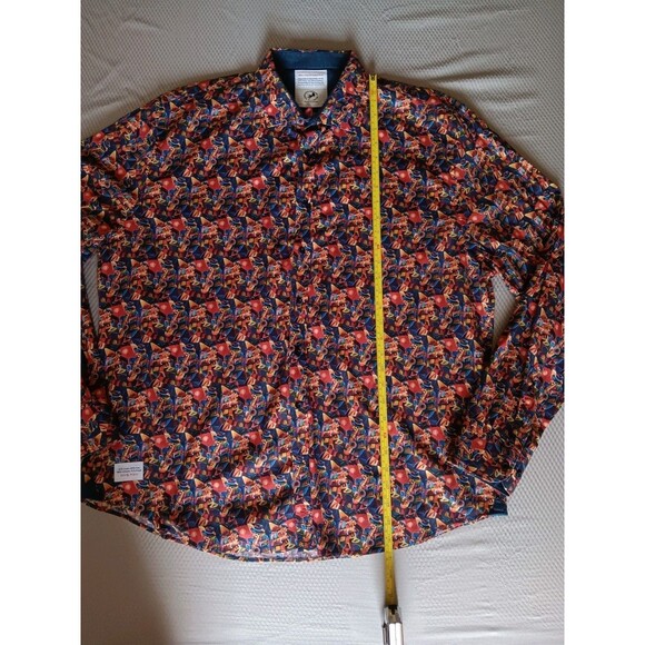 A Fish Named Fred Shirt Jazz Musician Saxophone Music Art Bold Flare Mens XXL - Picture 4 of 7